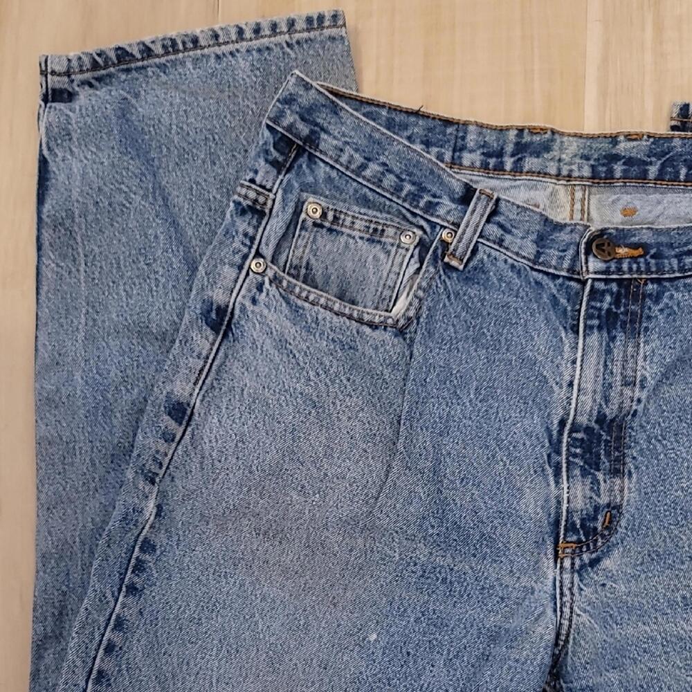 36x30 Perry Ellis America Men's Jeans . Blue Denim Jeans - Picture 2 of 9
